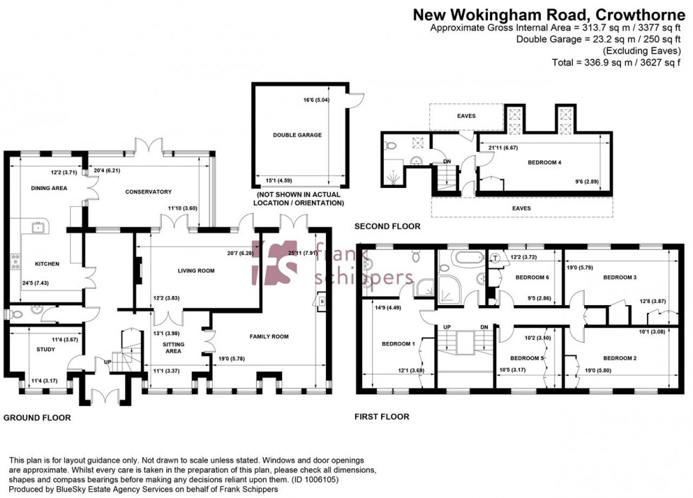 Floorplan for New Wokingham Road, Crowthorne