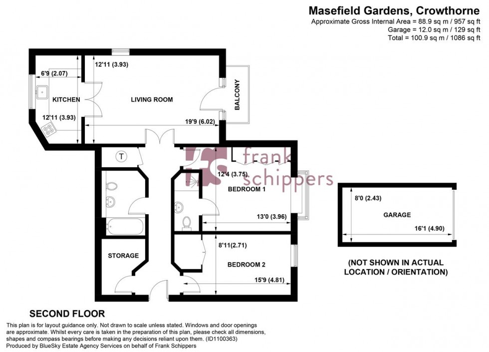 Floorplan for Doyle House, Masefield Gardens, Crowthorne