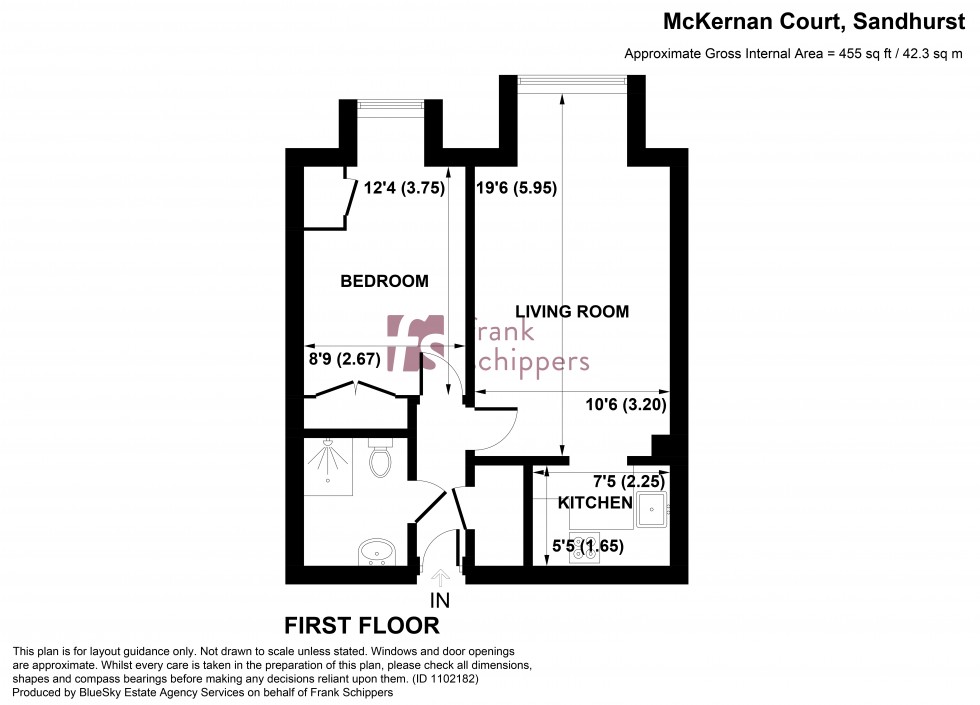 Floorplan for Mckernan Court, High Street, Sandhurst